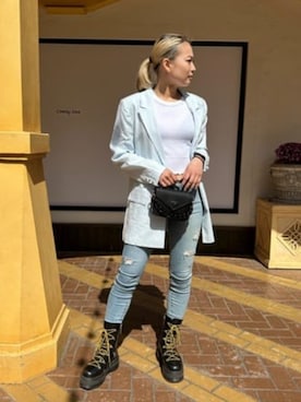 GUESS JAPANさん（レディース・164cm）の春コーディネート