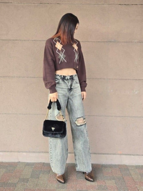SAMIA Flap Shoulder Bag