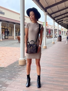 GUESS JAPANさん（レディース・163cm）の冬コーディネート