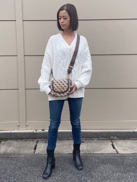 GUESS JAPANさん（レディース・163cm）の冬コーディネート