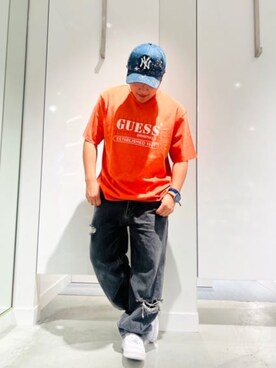 GUESS JAPANさん（メンズ・163cm）の春コーディネート