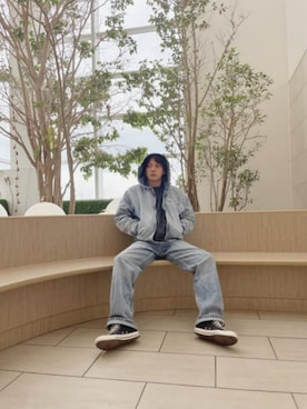 GUESS JAPANさん（メンズ・172cm）の秋コーディネート