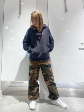 GUESS JAPANさん(レディース・158cm)の春コーディネート