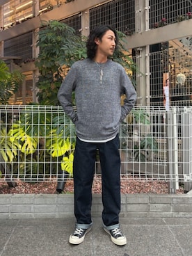 GUESS JAPANさん（メンズ・165cm）の秋コーディネート