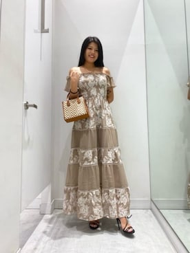 GUESS JAPANさん（レディース・163cm）の夏コーディネート