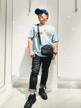 GUESS JAPANさん（メンズ・163cm）の春コーディネート