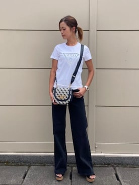 GUESS JAPANさん（レディース・163cm）の夏コーディネート