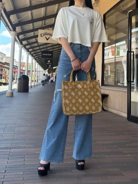 GUESS JAPANさん（レディース・156cm）の夏コーディネート