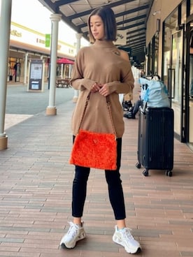 GUESS JAPANさん（レディース・163cm）の冬コーディネート