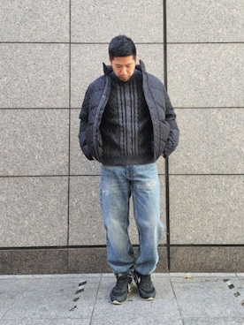 GUESS JAPANさん(メンズ・170cm)の冬コーディネート