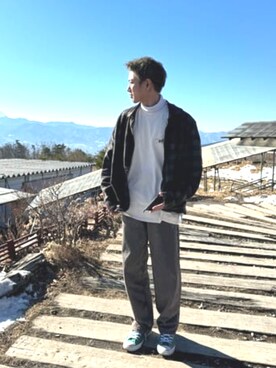 GUESS JAPANさん（メンズ・174cm）の春コーディネート