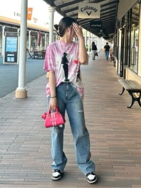 GUESS JAPANさん（レディース・165cm）の春コーディネート