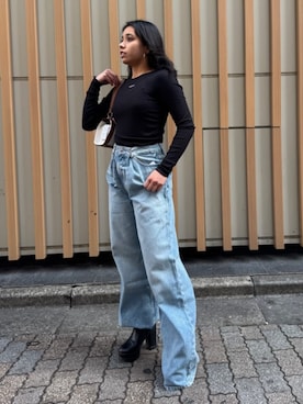 GUESS JAPANさん（レディース・156cm）の春コーディネート