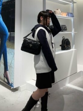 GUESS JAPANさん（レディース・162cm）の春コーディネート