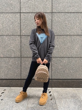 GUESS JAPANさん（レディース・161cm）の秋コーディネート