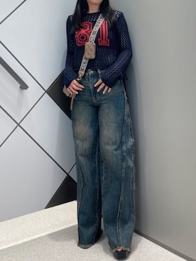 GUESS JAPANさん（レディース・159cm）の秋コーディネート