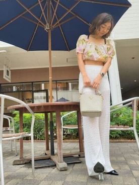「Guess（ゲス）のアイテム（その他トップス）」を使った、GUESS JAPANさん（レディース・170cm）の夏コーディネート