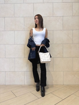 GUESS JAPANさん（レディース・163cm）の秋コーディネート