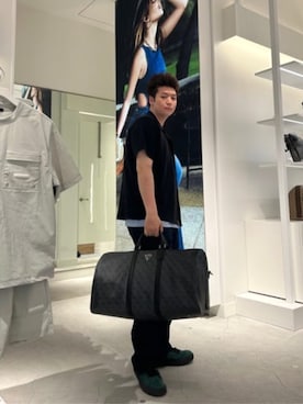 GUESS JAPANさん（メンズ・178cm）の春コーディネート