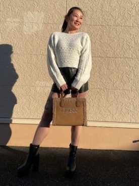 GUESS JAPANさん（レディース・162cm）の冬コーディネート