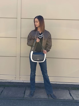 GUESS JAPANさん（レディース・163cm）の秋コーディネート