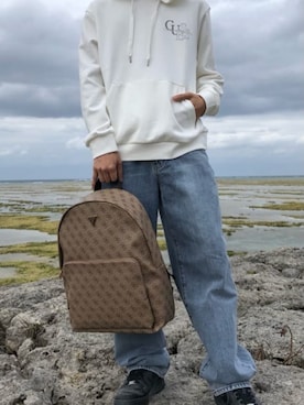 GUESS JAPANさん（メンズ・168cm）の春コーディネート