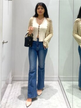 GUESS JAPANさん（レディース・163cm）の春コーディネート