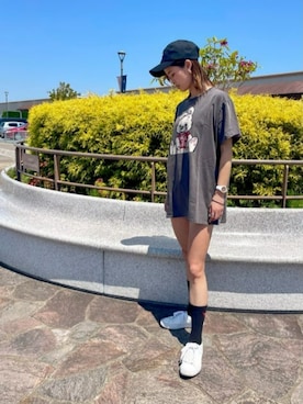 「お気に入りコーデ」｜GUESS JAPANさん（レディース・163cm）の夏コーディネート
