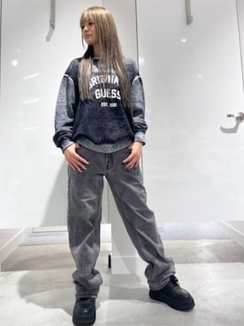GUESS JAPANさん(レディース・158cm)の冬コーディネート