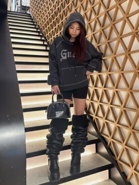 GUESS JAPANさん(レディース・155cm)の春コーディネート
