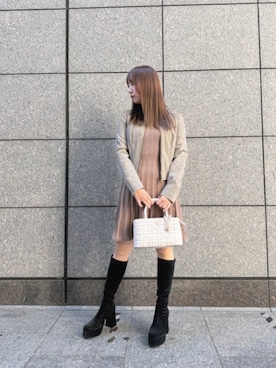 GUESS JAPANさん（レディース・161cm）の秋コーディネート