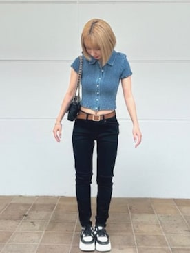 GUESS JAPANさん（レディース・159cm）の夏コーディネート