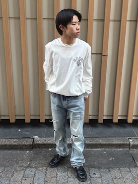 GUESS JAPANさん（メンズ・165cm）の夏コーディネート