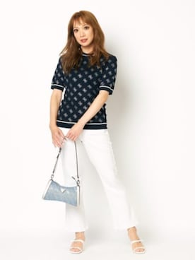 GUESS JAPANさん（レディース・161cm）の夏コーディネート