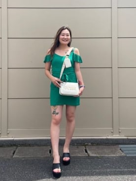 GUESS JAPANさん（レディース・162cm）の夏コーディネート