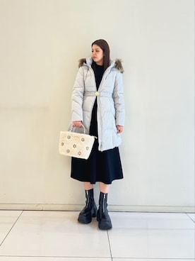 GUESS JAPANさん（レディース・163cm）の冬コーディネート