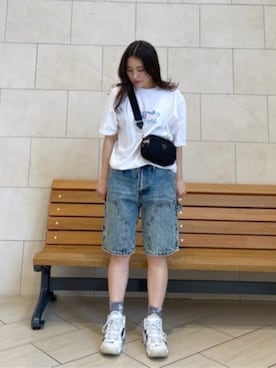 GUESS JAPANさん（レディース・158cm）の春コーディネート