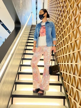 GUESS JAPANさん（レディース・175cm）の秋コーディネート