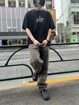 GUESS JAPANさん（メンズ・164cm）の春コーディネート