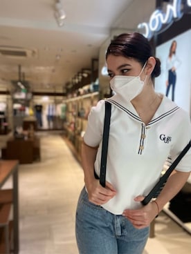 GUESS JAPANさん（レディース・170cm）の春コーディネート