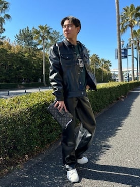 GUESS JAPANさん（メンズ・174cm）の春コーディネート