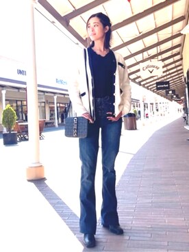 GUESS JAPANさん（レディース・163cm）の春コーディネート