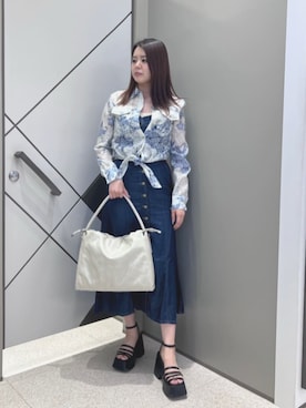 GUESS JAPANさん（レディース・163cm）の夏コーディネート