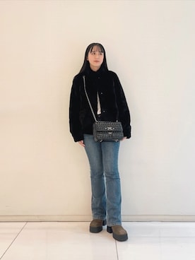 GUESS JAPANさん（レディース・159cm）の冬コーディネート