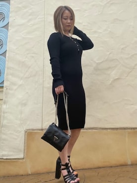 「Guess（ゲス）のアイテム（ワンピース）」を使った、GUESS JAPANさん（レディース・152cm）の夏コーディネート