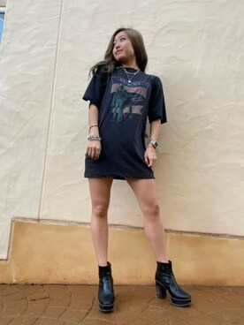 GUESS JAPANさん（レディース・163cm）の春コーディネート