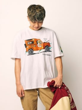 GUESS JAPANさん（メンズ・174cm）の秋コーディネート