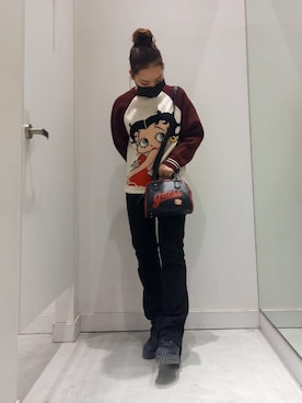 GUESS JAPANさん(レディース・154cm)の冬コーディネート