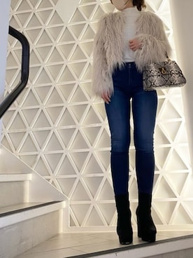 GUESS JAPANさん（レディース・167cm）の冬コーディネート