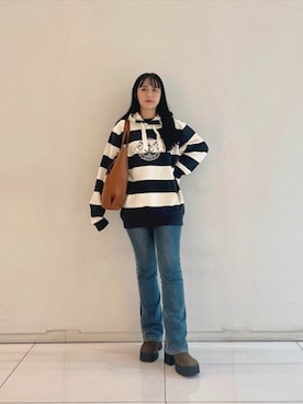 GUESS JAPANさん（レディース・159cm）の秋コーディネート